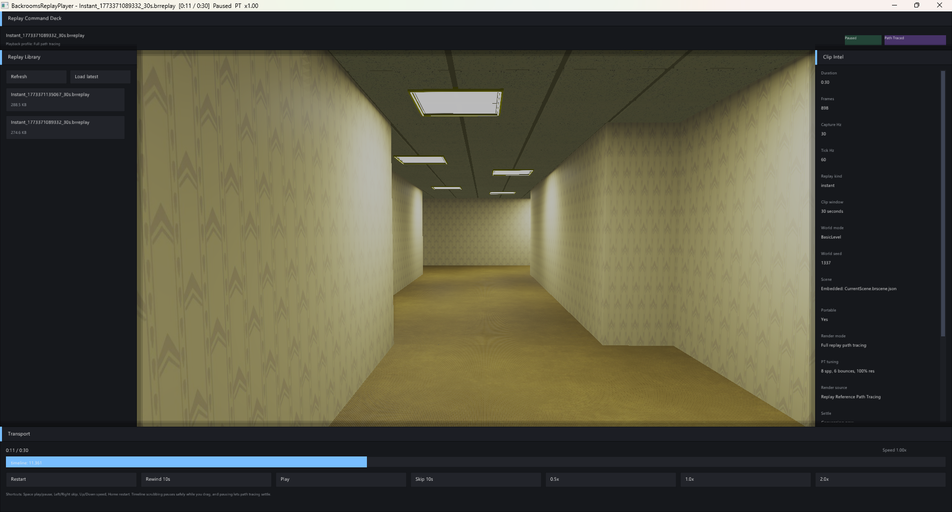 Backrooms Game Engine