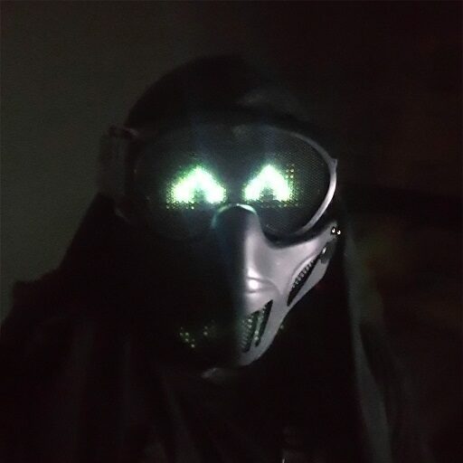 Thunder, wearing his Augmented Mask